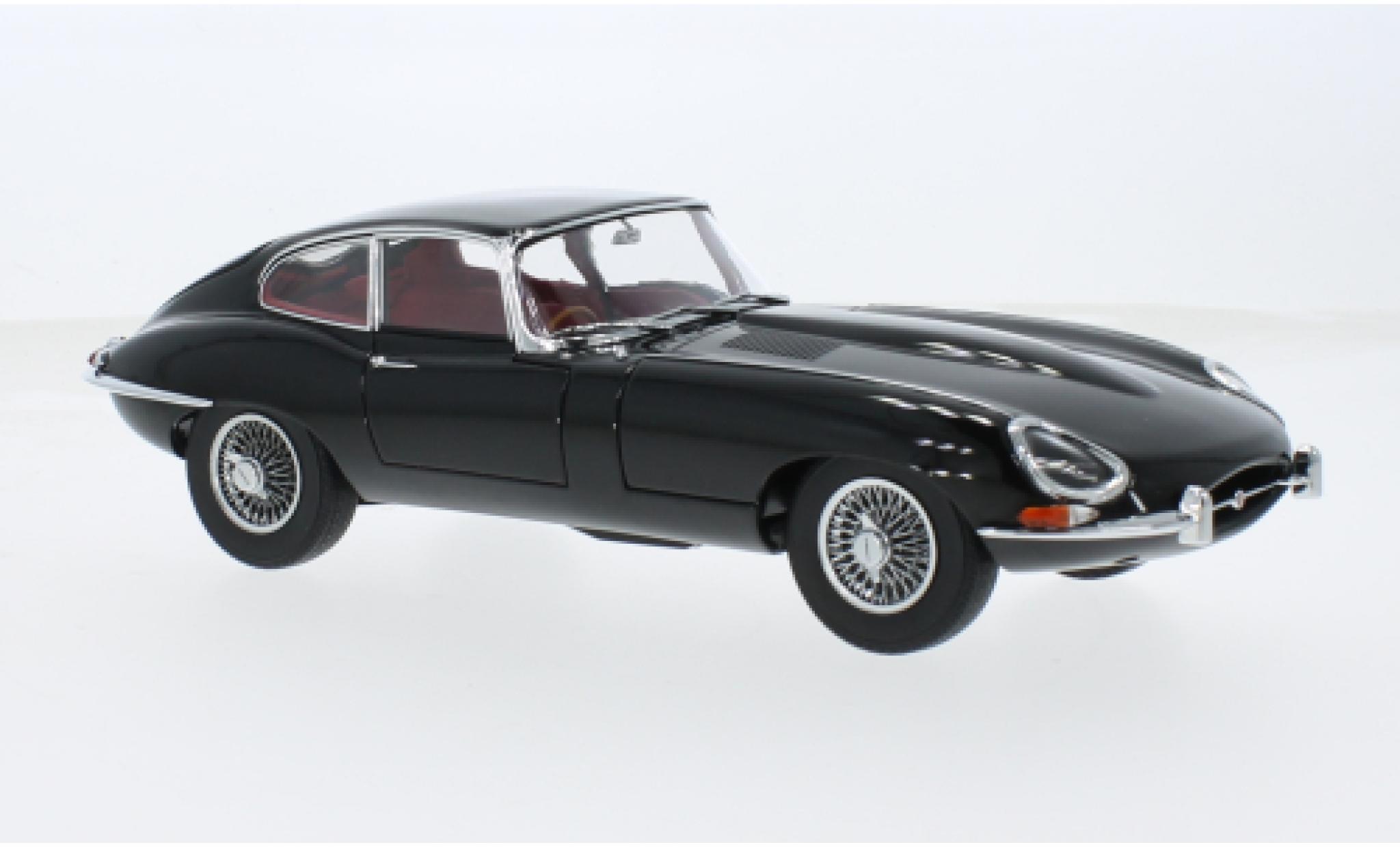 Jaguar E-Type 1/18 Kyosho schwarz RHD 1:18 modellino in miniatura