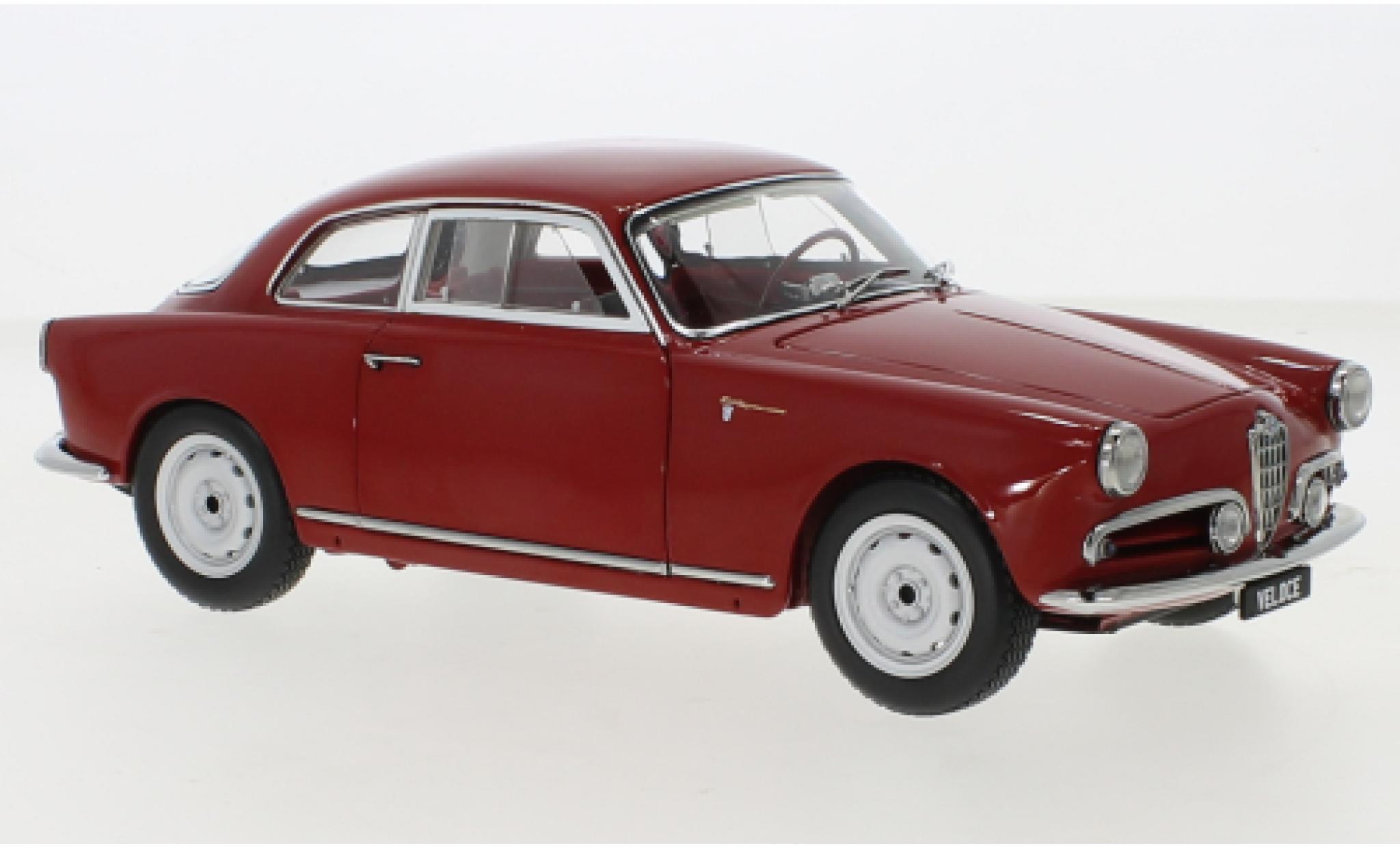 Alfa Romeo Giulietta 1/18 Kyosho Sprint Veloce rosso modellino in miniatura
