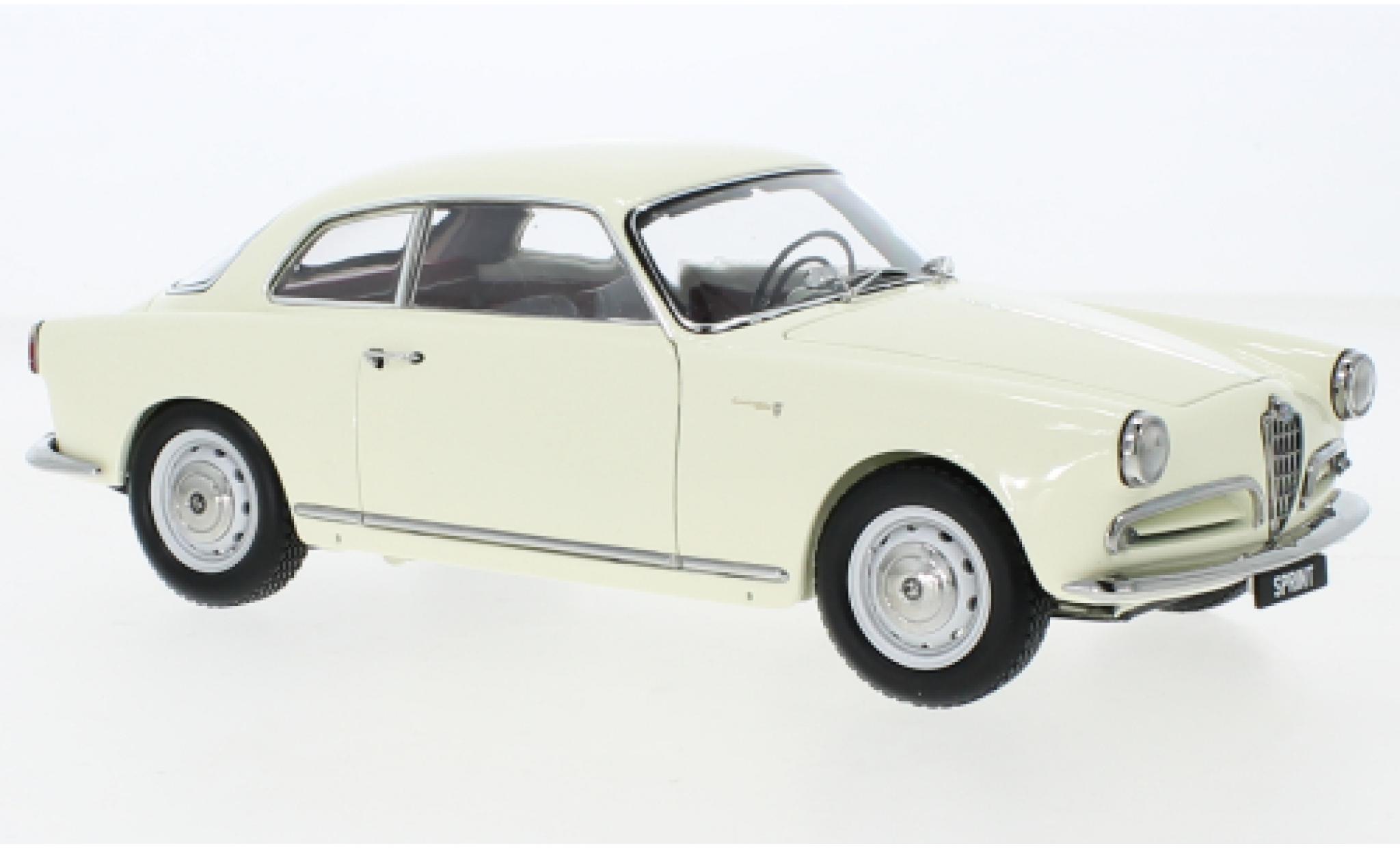 Alfa Romeo Giulietta 1/18 Kyosho Sprint bianco modellino in miniatura