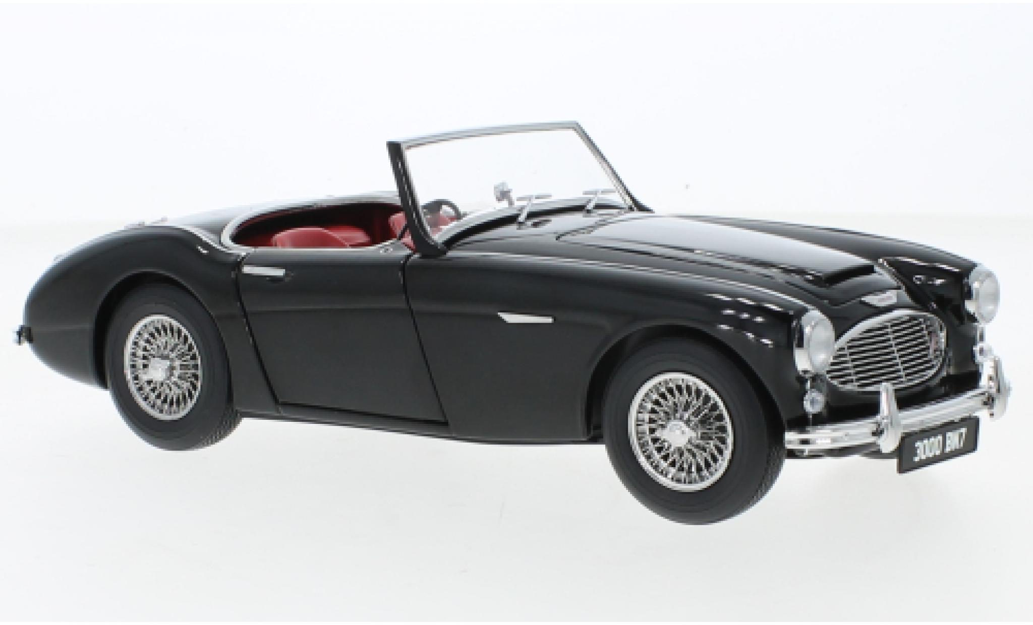 Austin Healey 3000 1/18 Kyosho MK. I (BN7) nero modellino in miniatura