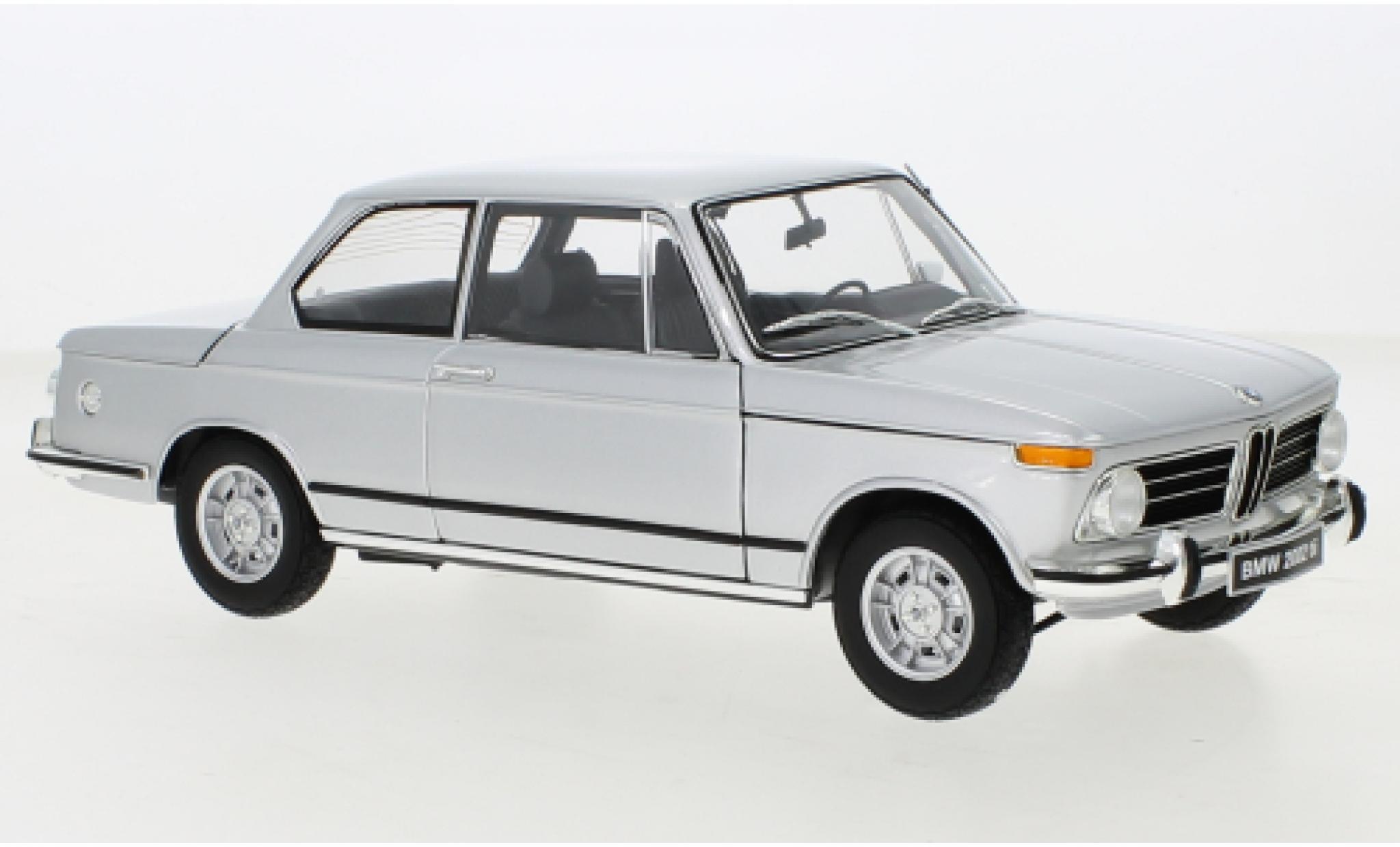 Bmw 2002 1/18 Kyosho Tii grigio modellino in miniatura