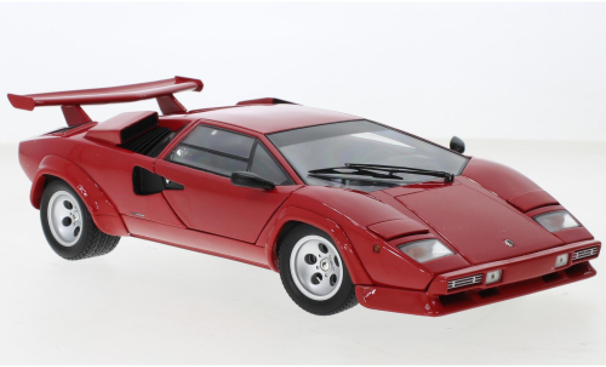 Lamborghini Countach 1/18 Kyosho LP500S rosso modellino in miniatura