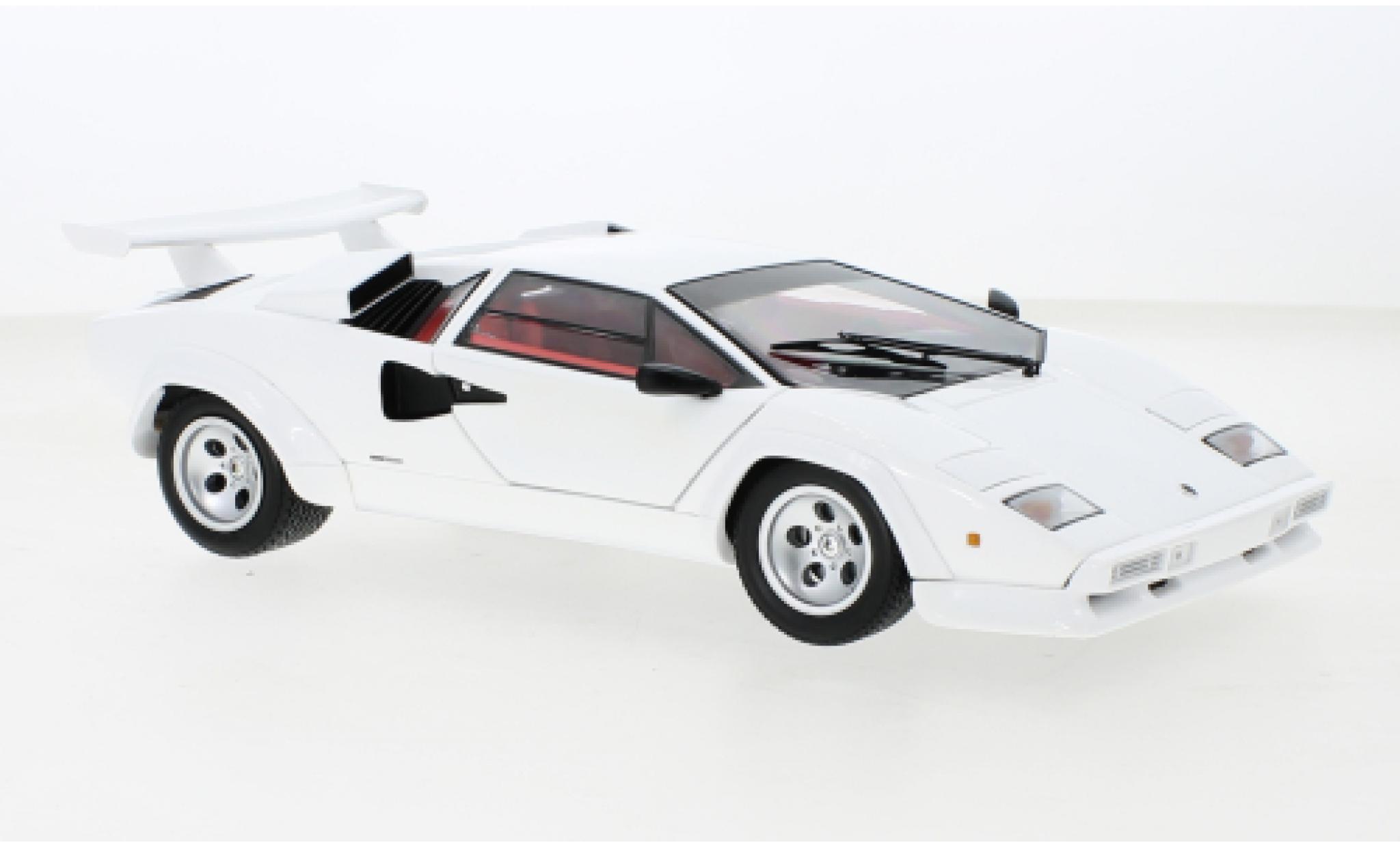 Lamborghini Countach 1/18 Kyosho LP500S bianco modellino in miniatura