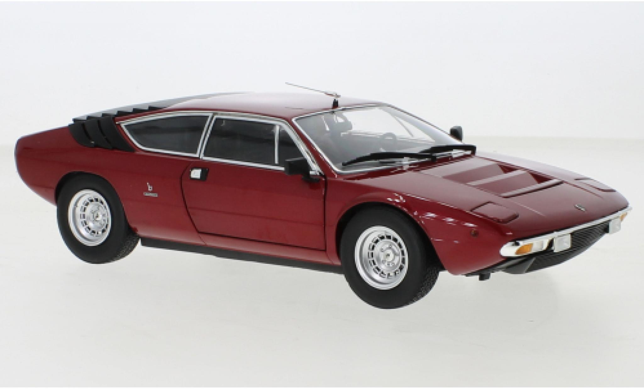 Lamborghini Urraco 1/18 Kyosho P250 metallise rosso modellino in miniatura