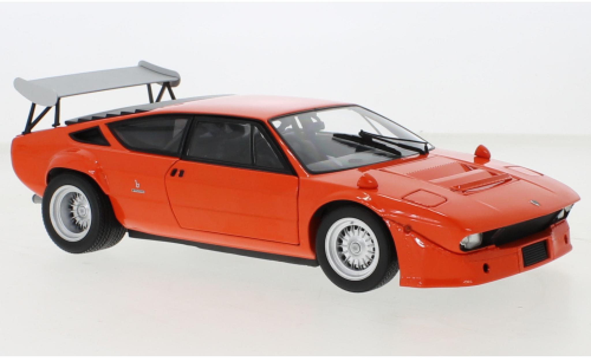 Lamborghini Urraco 1/18 Kyosho P250 Rally orange modellino in miniatura