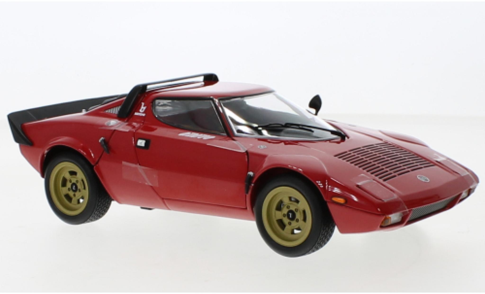 Lancia Stratos 1/18 Kyosho HF rosso modellino in miniatura