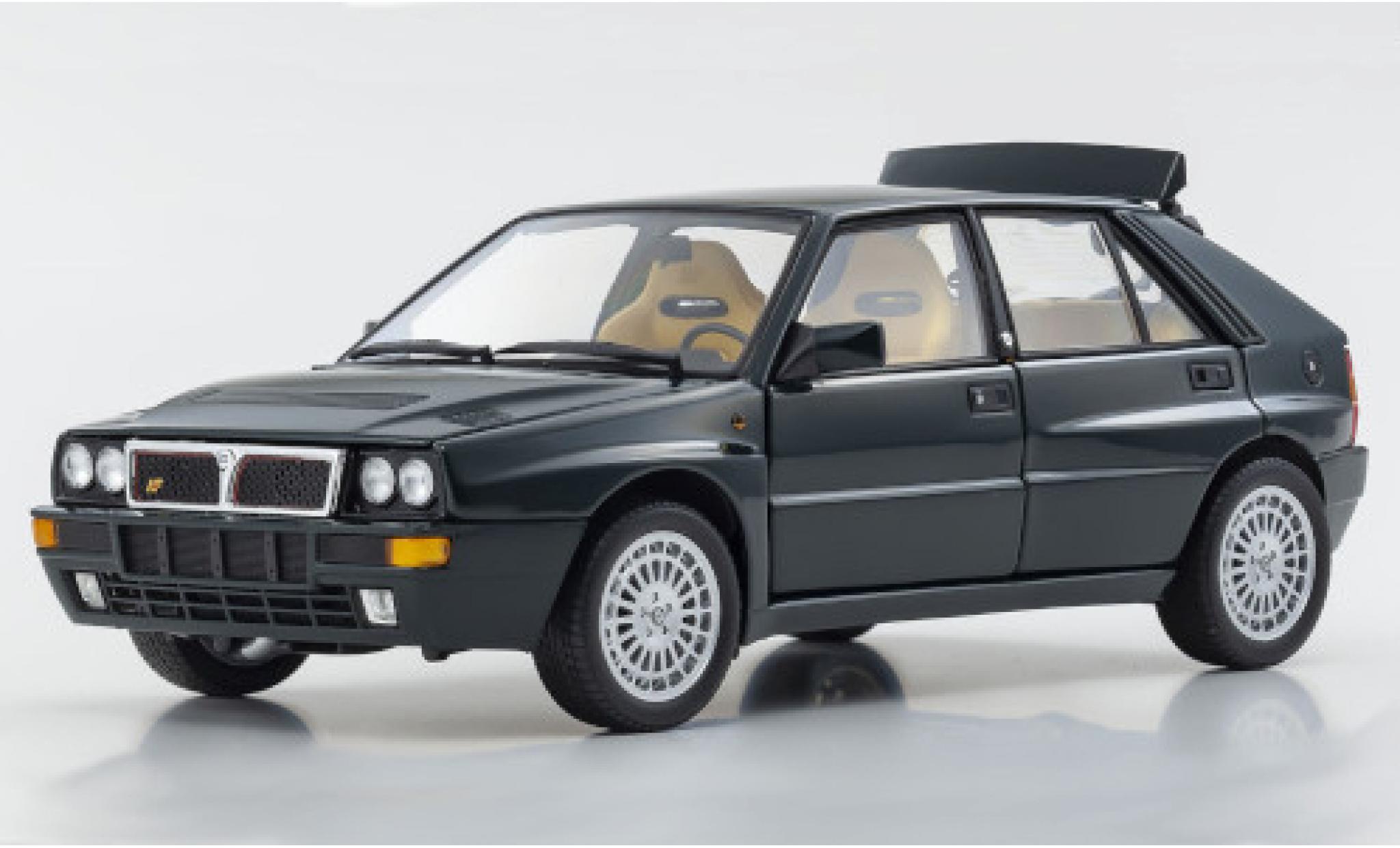 Lancia Delta 1/18 Kyosho HF Integrale verde modellino in miniatura