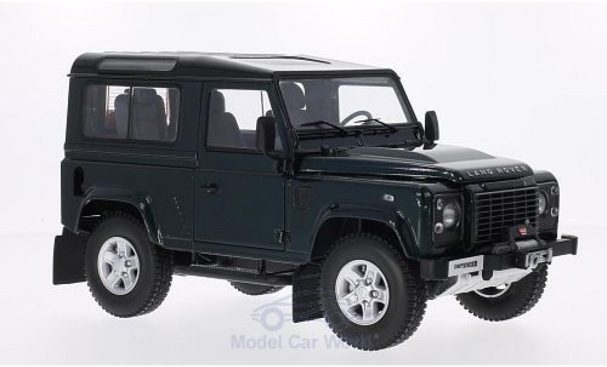 Land Rover Defender 1/18 Kyosho 90 verde modellino in miniatura