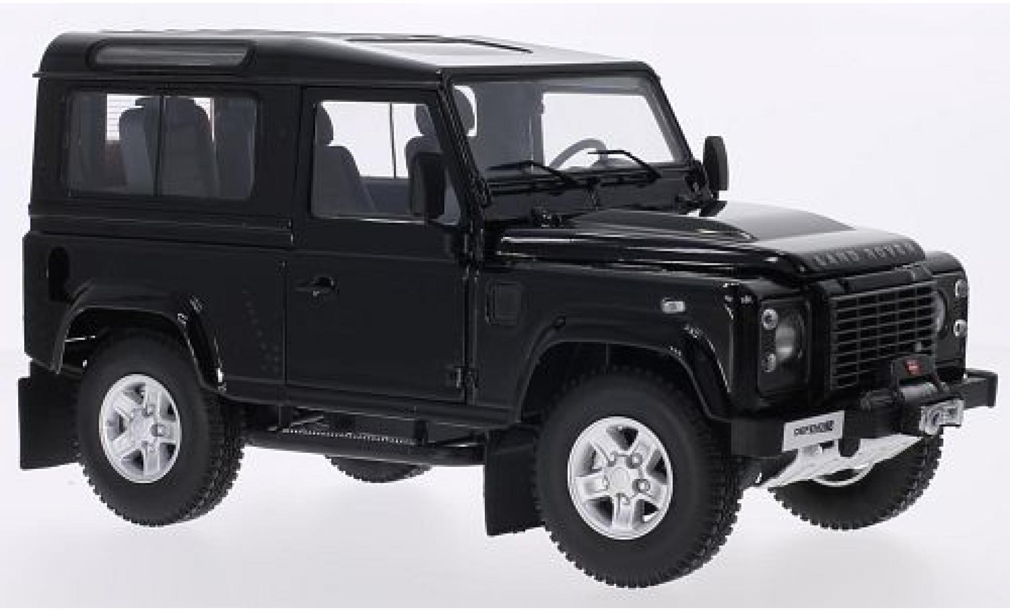 Land Rover Defender 1/18 Kyosho 90 metallico nero modellino in miniatura