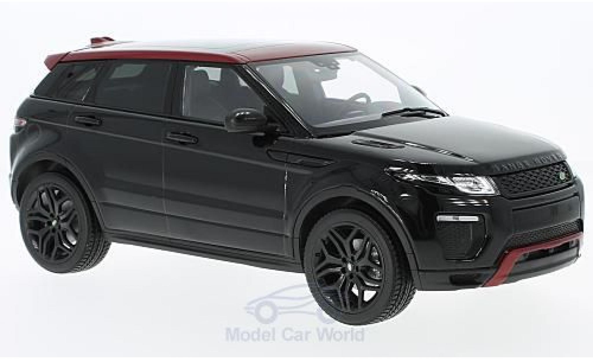 Land Rover Range Rover 1/18 Kyosho Evoque HSE Dynamic Lux nero modellino in miniatura