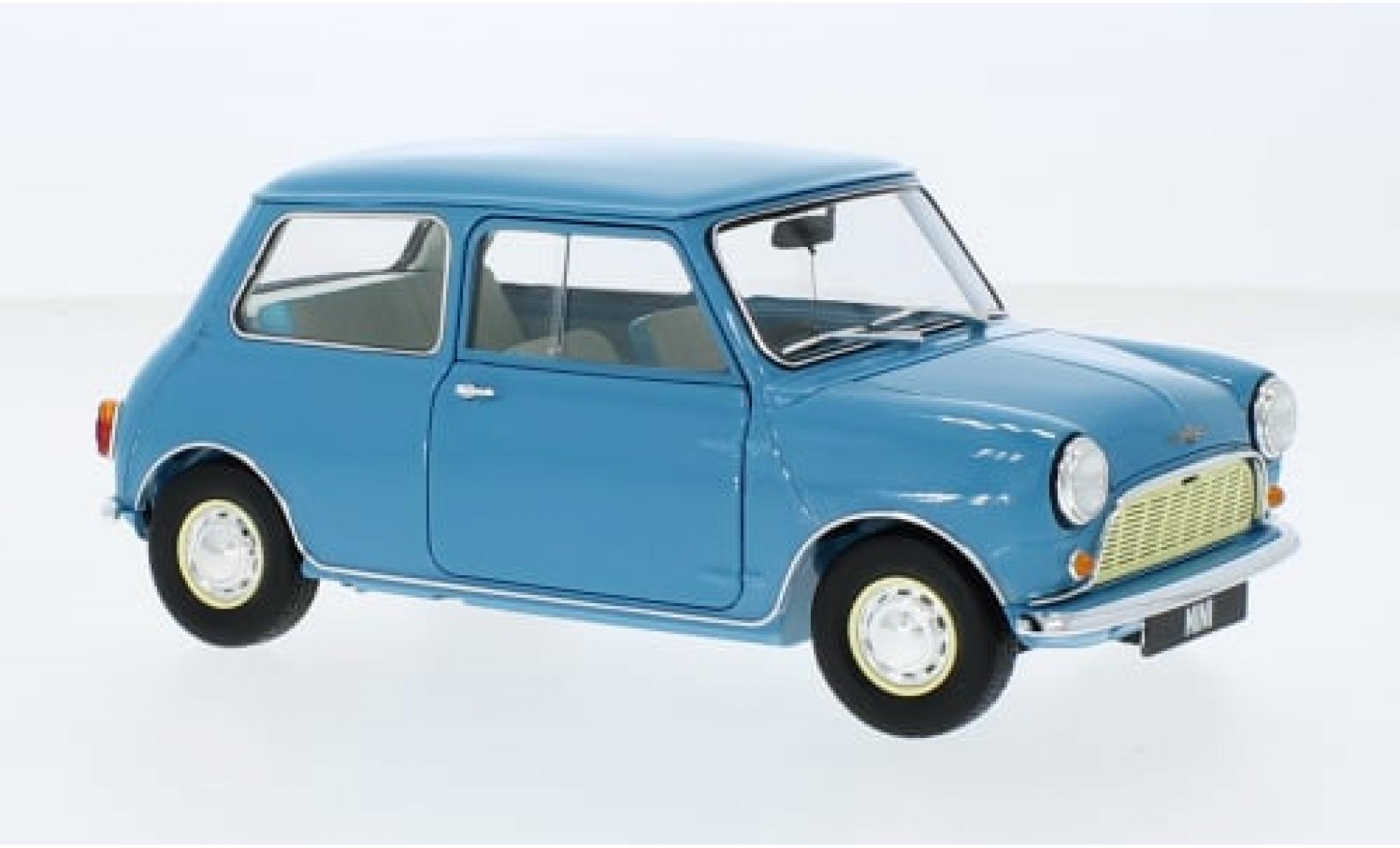 Morris Minor 1/18 Kyosho Mini blau 1:18 modellino in miniatura