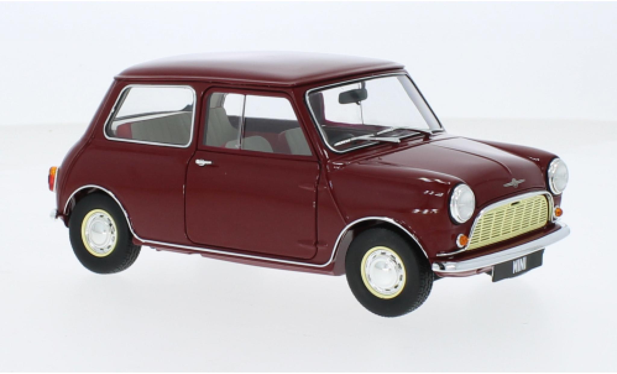 Morris Minor 1/18 Kyosho Mini rot 1:18 modellino in miniatura