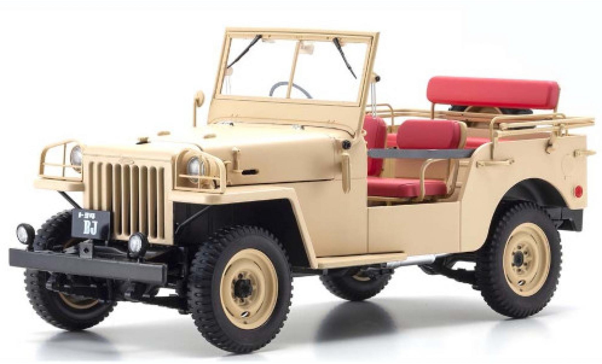 Toyota Land Cruiser 1/18 Kyosho BJ beige RHD modellino in miniatura