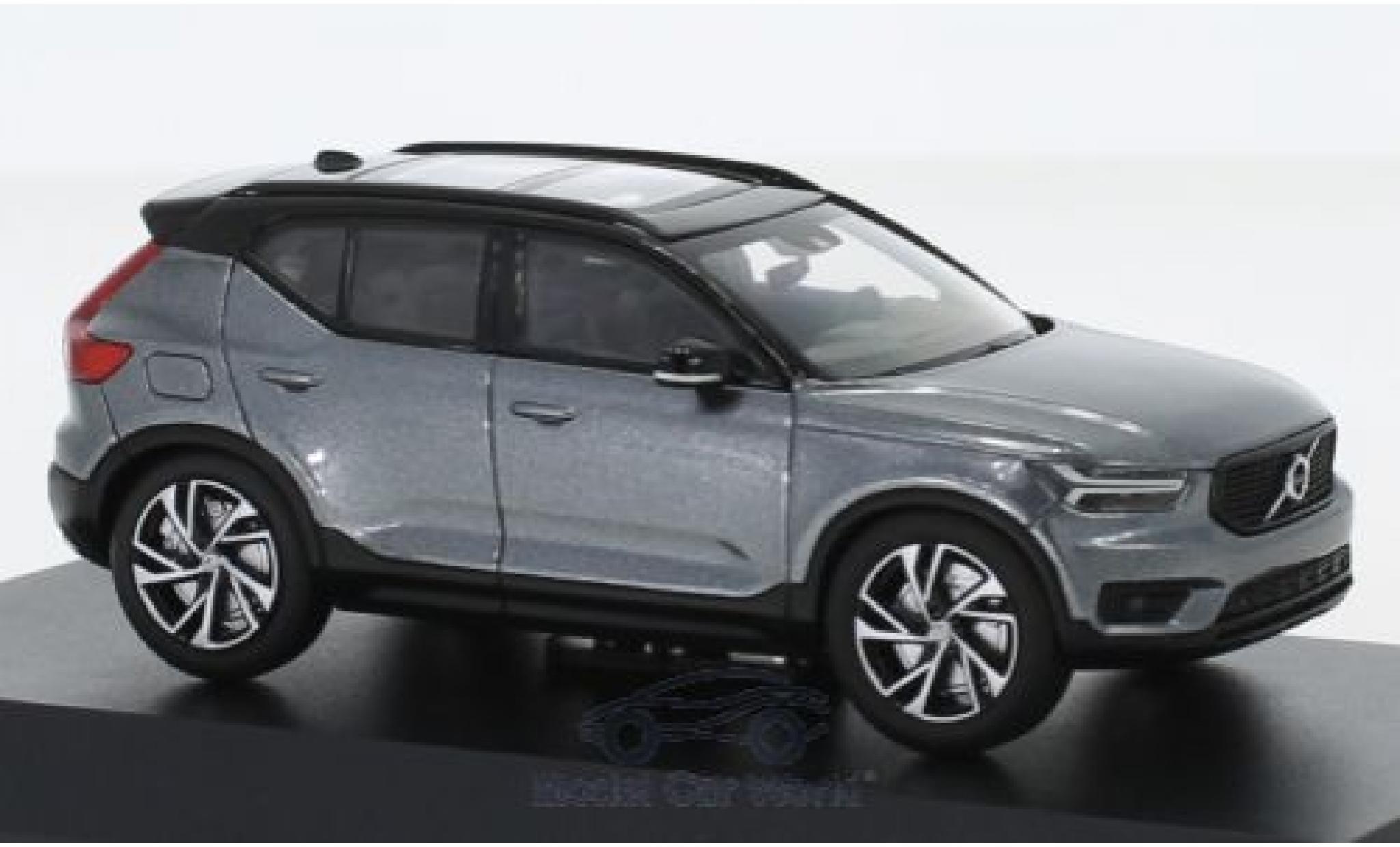 Volvo XC 1/43 Kyosho 40 metallico grigio modellino in miniatura