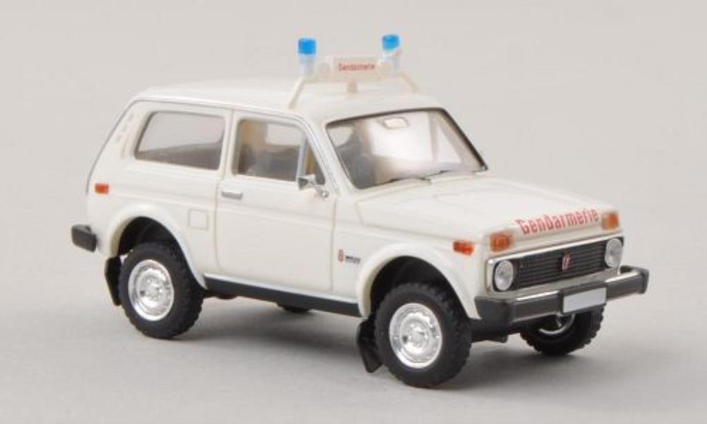 Lada Niva 1/87 Brekina Gendarmerie Polizei (A) modellino in miniatura