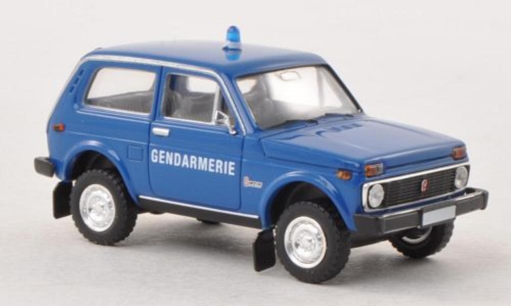Lada Niva 1/87 Brekina Gendarmerie Polizei (F) modellino in miniatura
