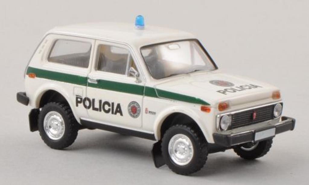 Lada Niva 1/87 Brekina Policia Polizei (SLO) modellino in miniatura