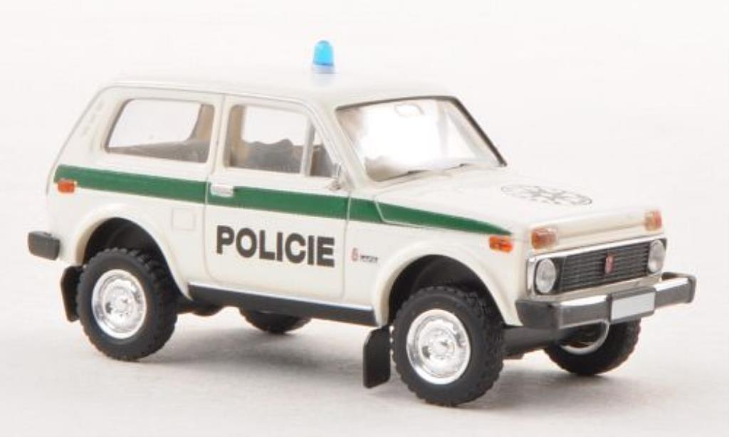 Lada Niva 1/87 Brekina Policie (CZ) modellino in miniatura