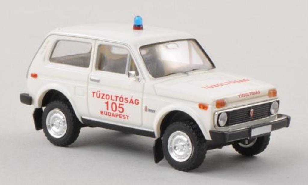 Lada Niva 1/87 Brekina Tuzolt?sssg Budapest Feuerwehr (HUN) modellino in miniatura
