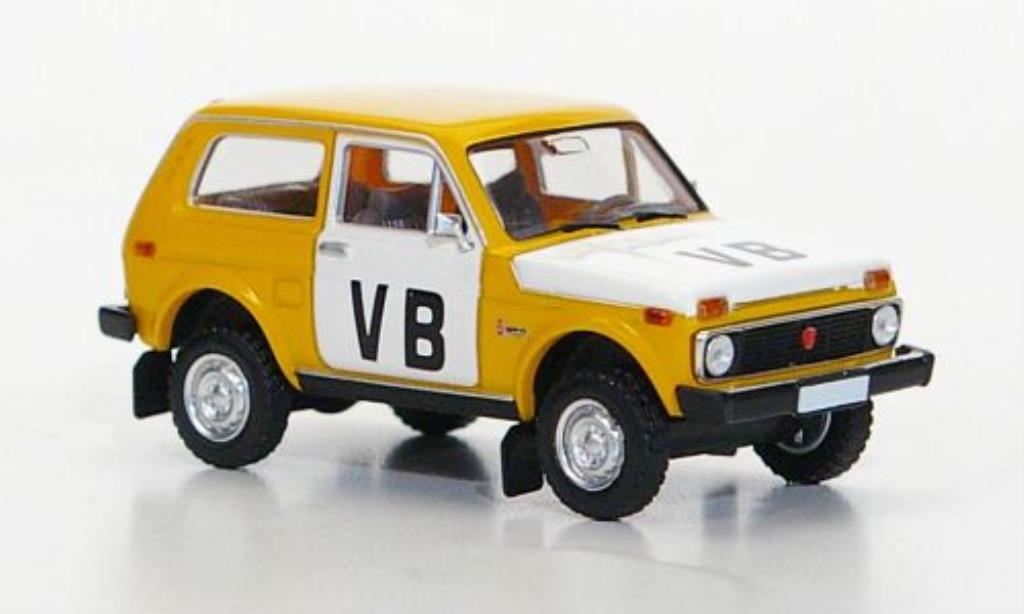 Lada Niva 1/87 Brekina VB Polizei (CSSR) modellino in miniatura