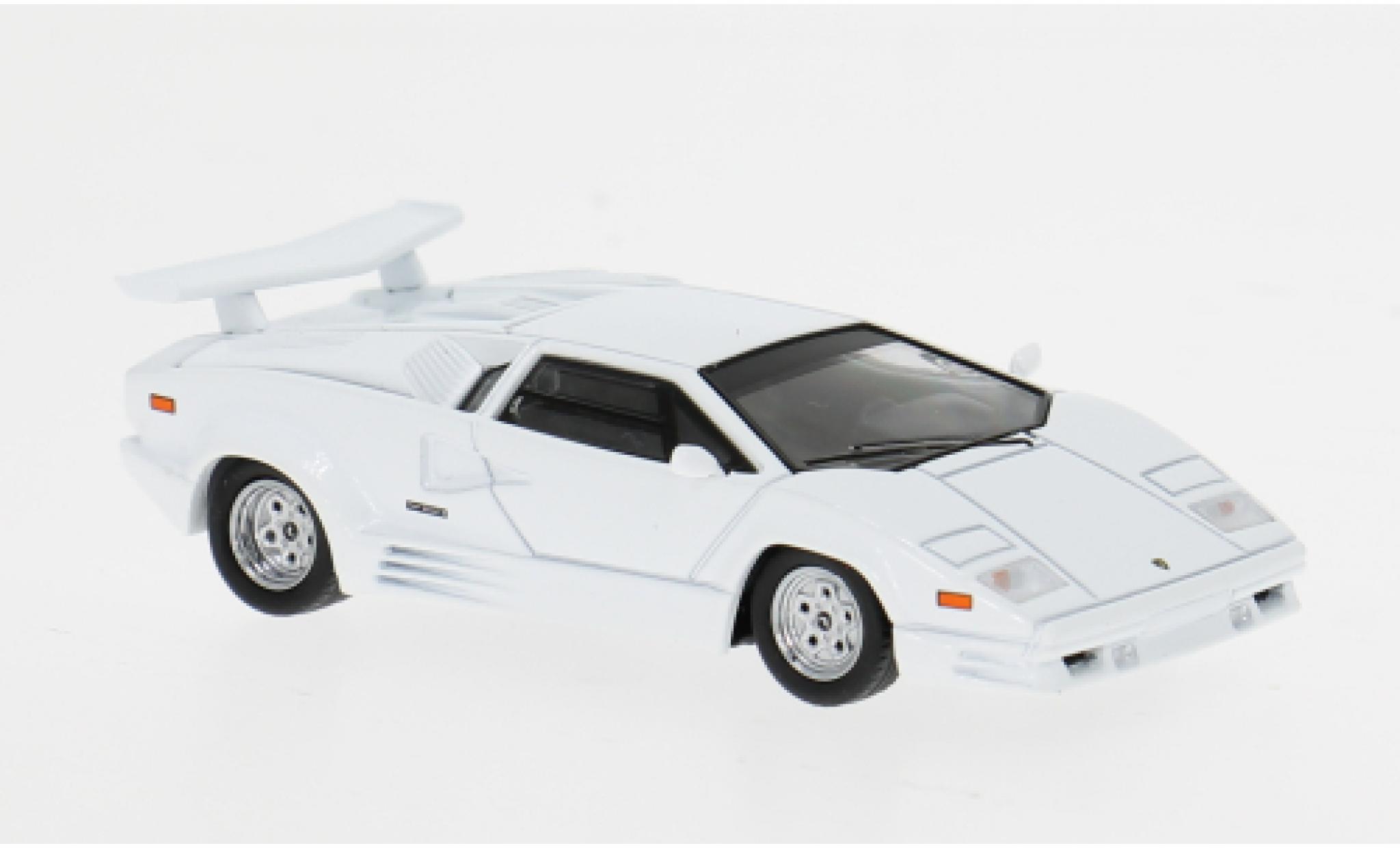 Lamborghini Countach 1/64 Mini GT 25th Anniversary weiss 1989 1:64 modellino in miniatura