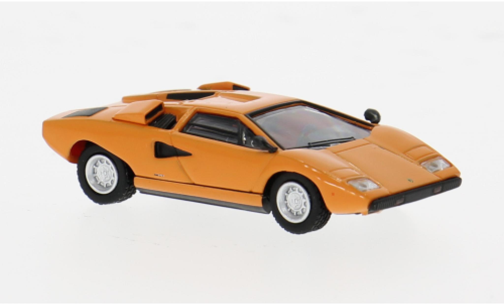 Lamborghini Countach 1/87 Minichamps LP 40 orange 1:87 modellino in miniatura
