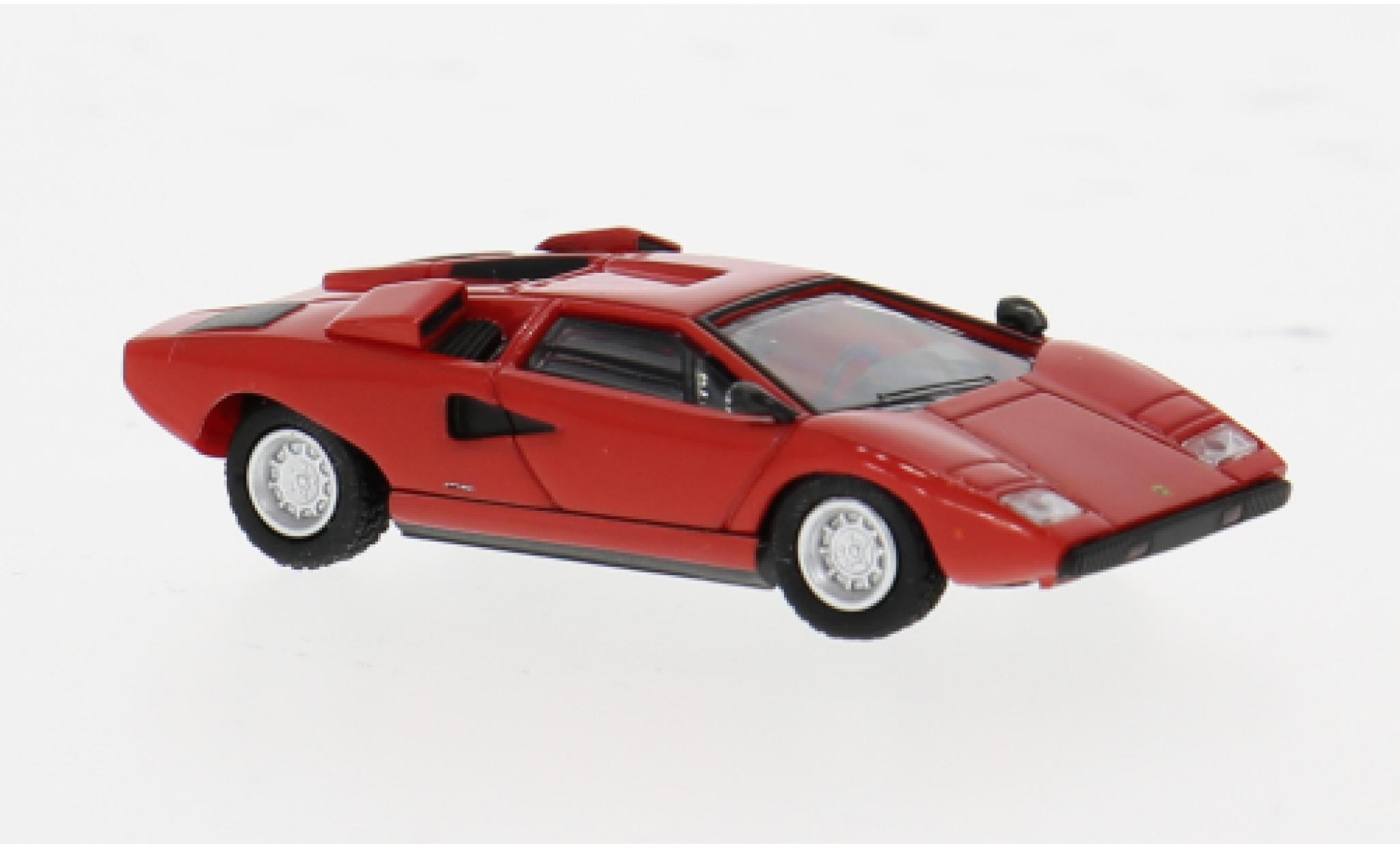 Lamborghini Countach 1/87 Minichamps LP 40 rot 1:87 modellino in miniatura