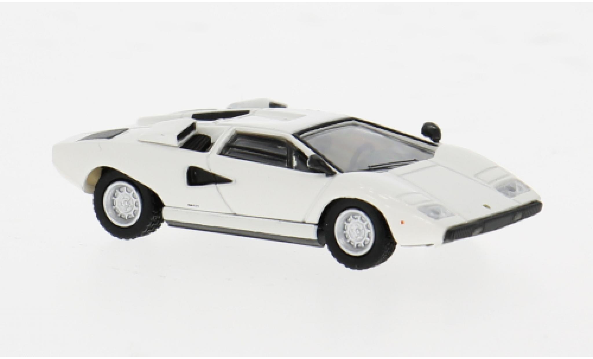 Lamborghini Countach 1/87 Minichamps LP 40 weiss 1:87 modellino in miniatura