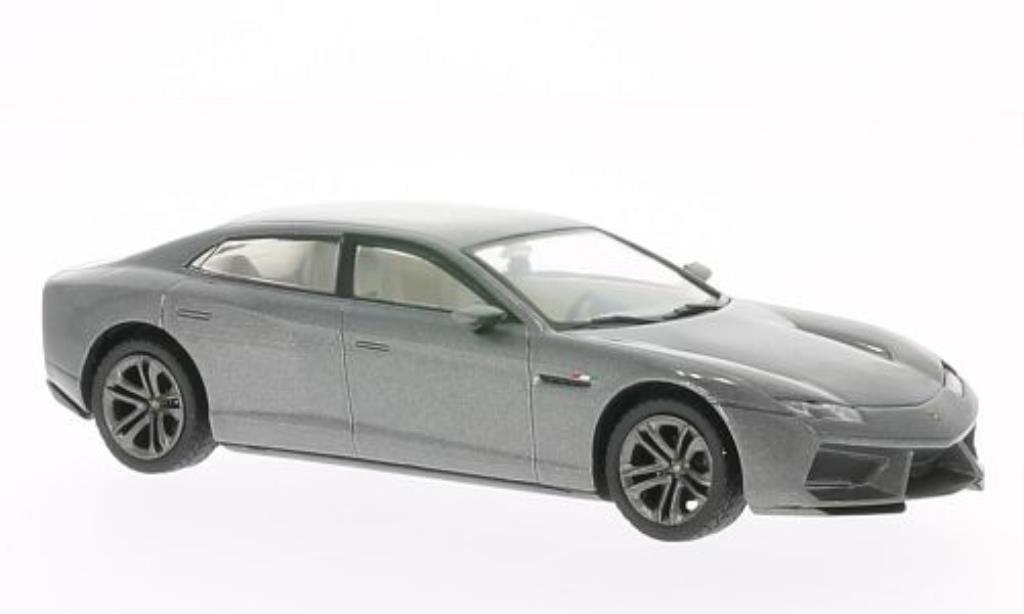 Lamborghini Estoque 1/43 WhiteBox grigio 2008 modellino in miniatura