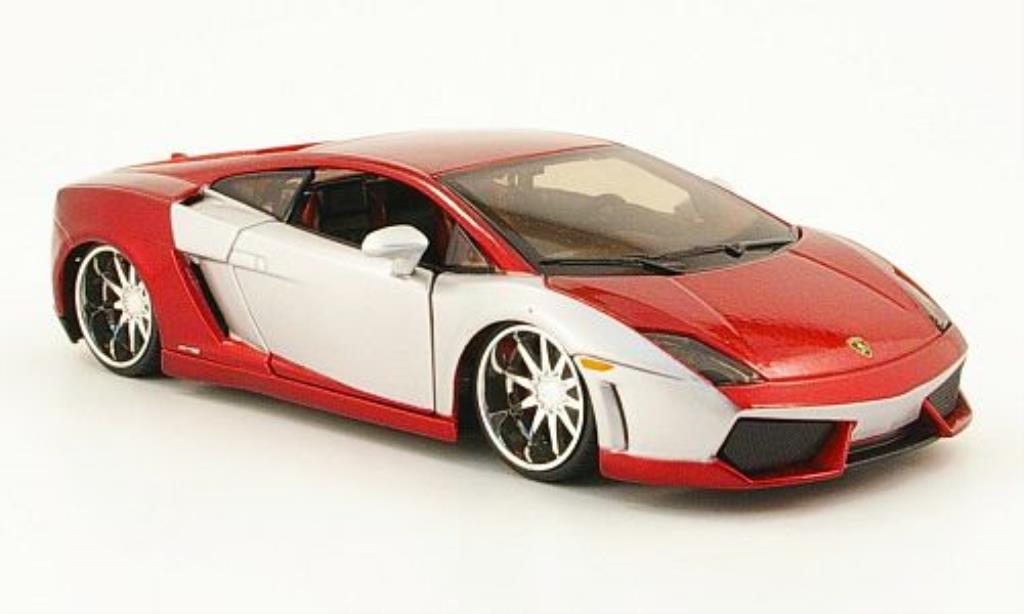 Lamborghini Gallardo LP560-4 LP560-4 1/24 Maisto rosso/grigio Tuning modellino in miniatura