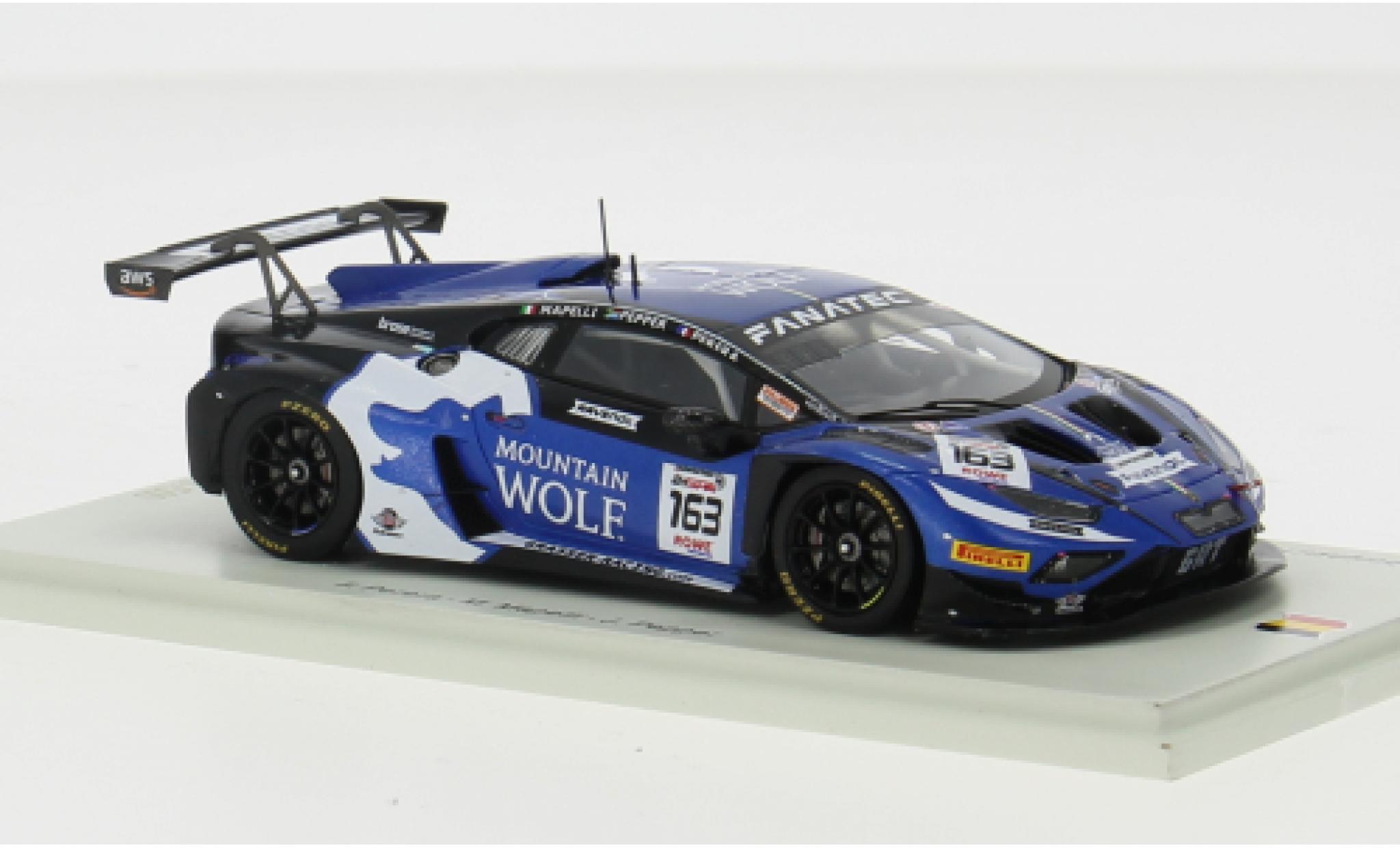 Lamborghini Huracan 1/43 Spark GT3 EV #163 1:43 modellino in miniatura
