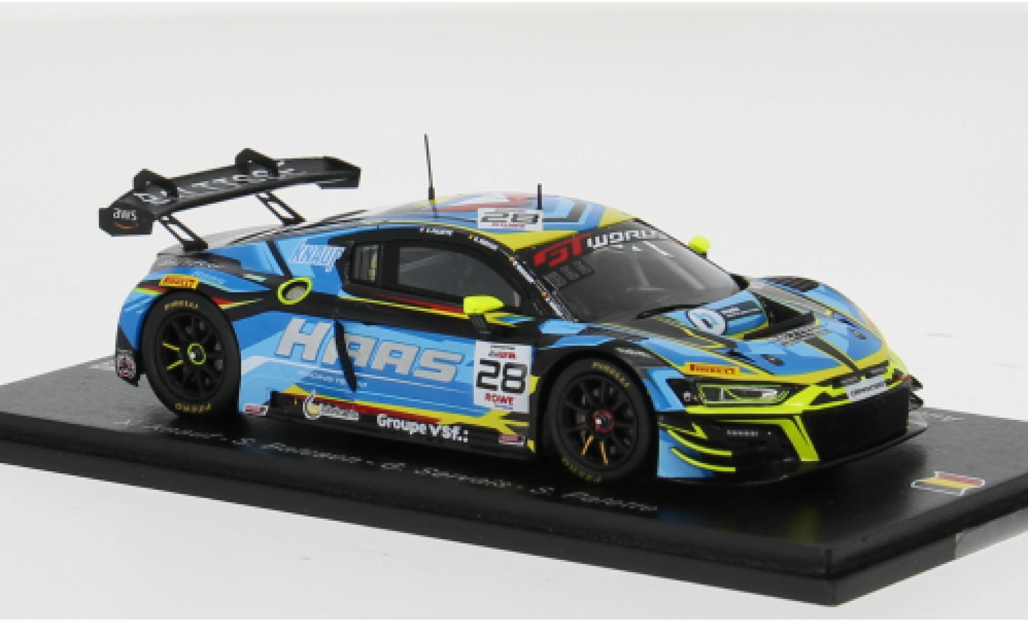 Lamborghini Huracan 1/43 Spark GT3 EVO 2 24h Spa 2025 Haas RT #28 X.Knauf/S.Balcaen 1:43 modellini auto