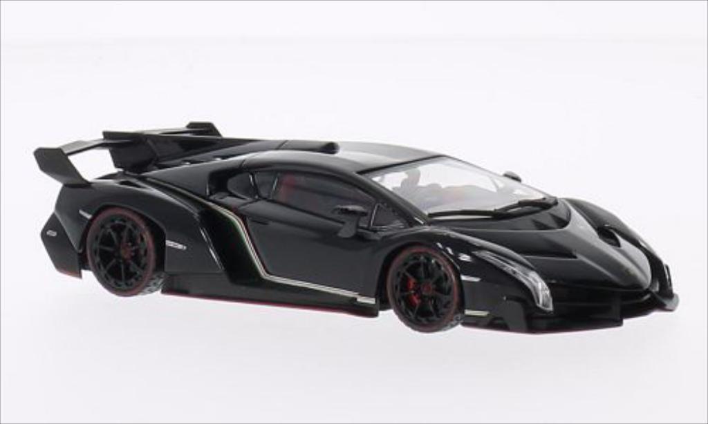 Lamborghini Veneno 1/43 Kyosho nero/rosso modellino in miniatura