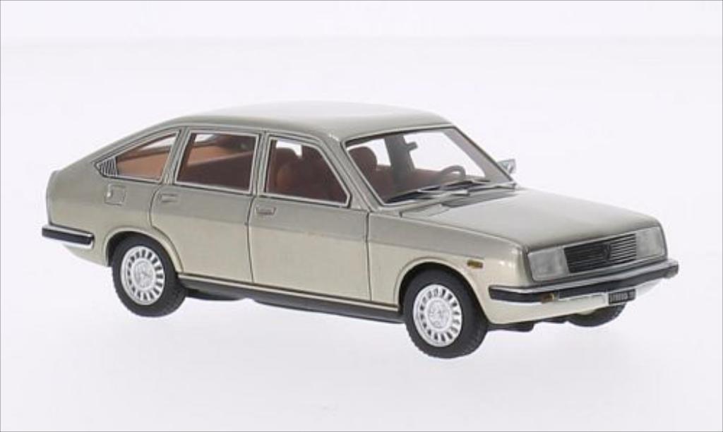 Lancia Beta 1/43 Kess Berlina 1600 2S metallico beige 1978 modellino in miniatura