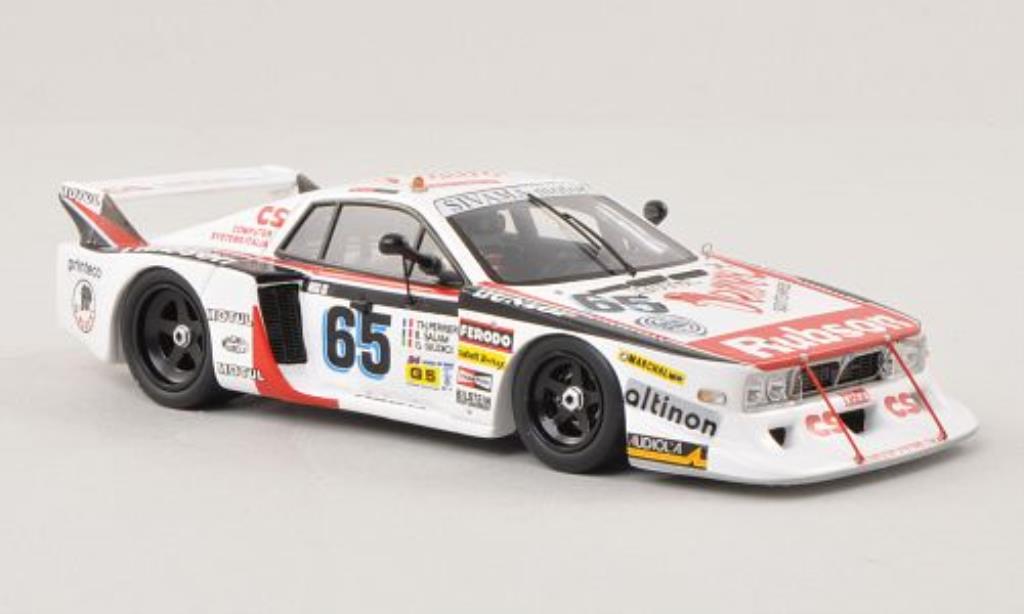 Lancia Beta 1/43 Spark Monte Carlo No.65 Sivama Motor 24h Le Mans 1982 /P.Giudicci modellino in miniatura