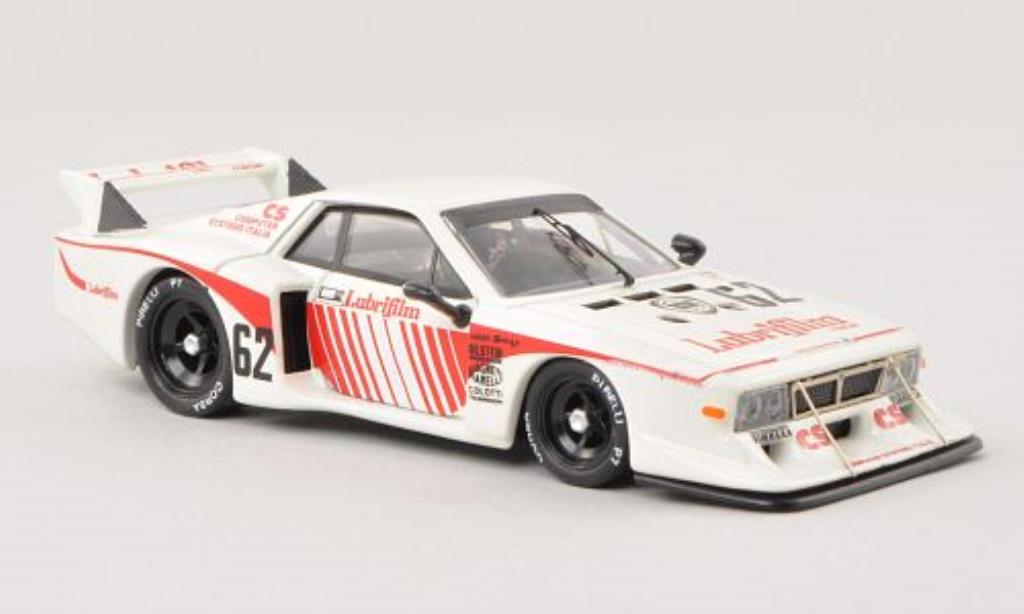 Lancia Beta 1/43 Best Montecarlo No.62 Silverstone 1981 /Pianta modellino in miniatura
