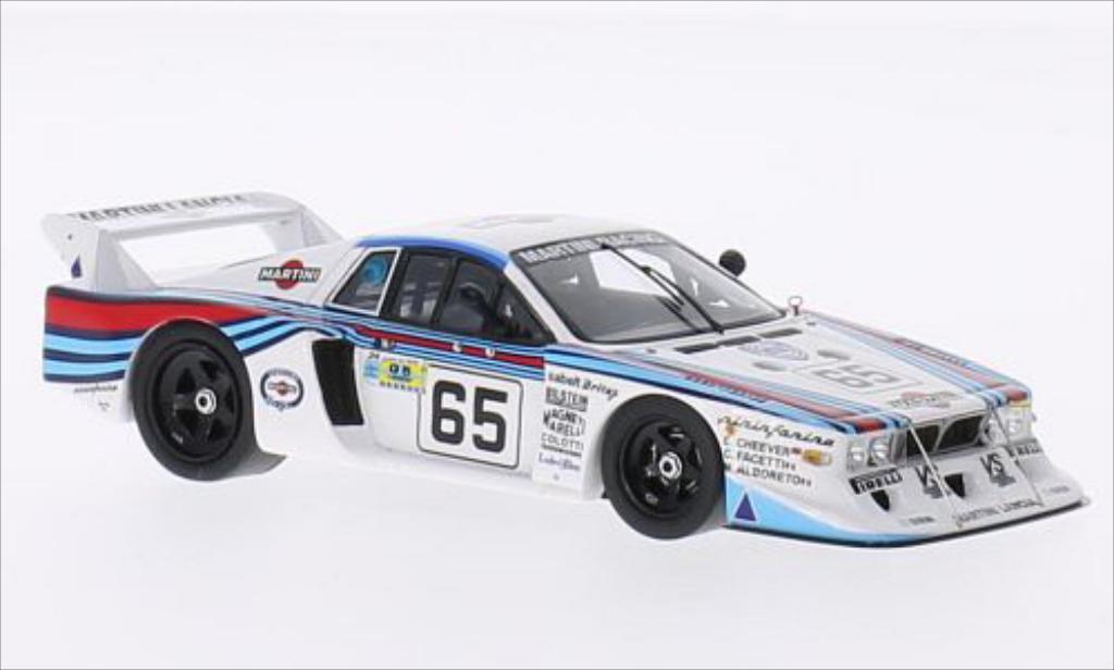 Lancia Beta 1/43 Spark No.65 Martini Racing Le Mans Le Mans 1981 /C.Facetti modellino in miniatura