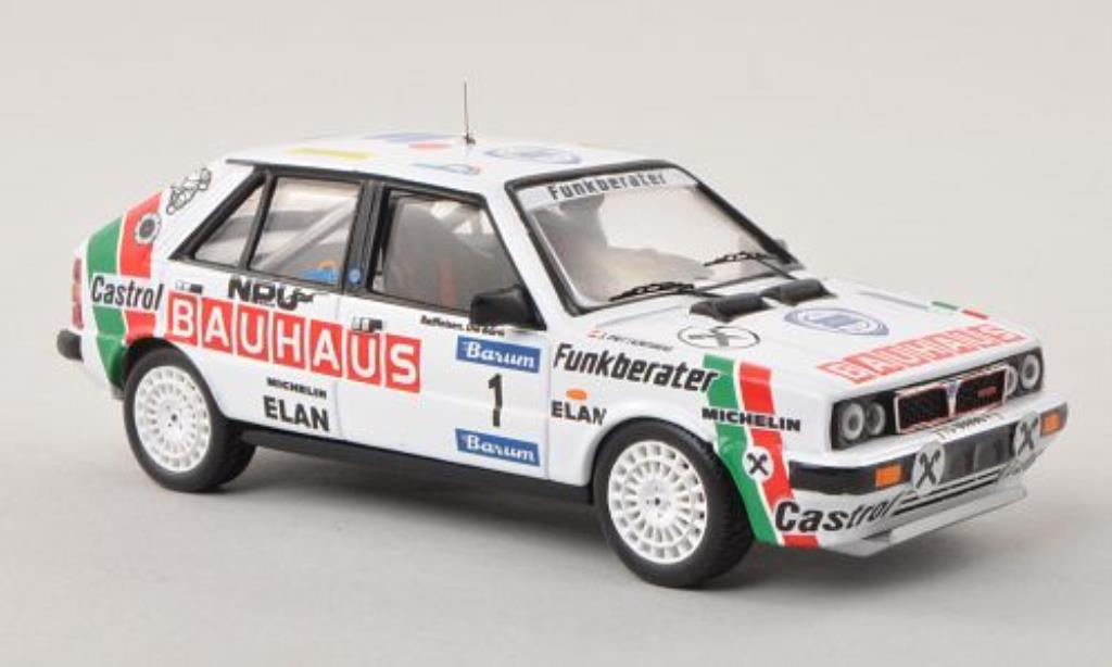 Lancia Delta 1/43 Trofeu HF 4WD No.1 Bauhaus Barum Rally 1988 /J.Pattermann modellino in miniatura