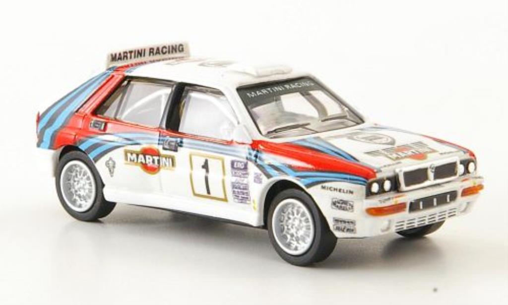 Lancia Delta 1/87 Ricko HF Integrale Evo 2 No.1 Martini Racing 1992 modellino in miniatura