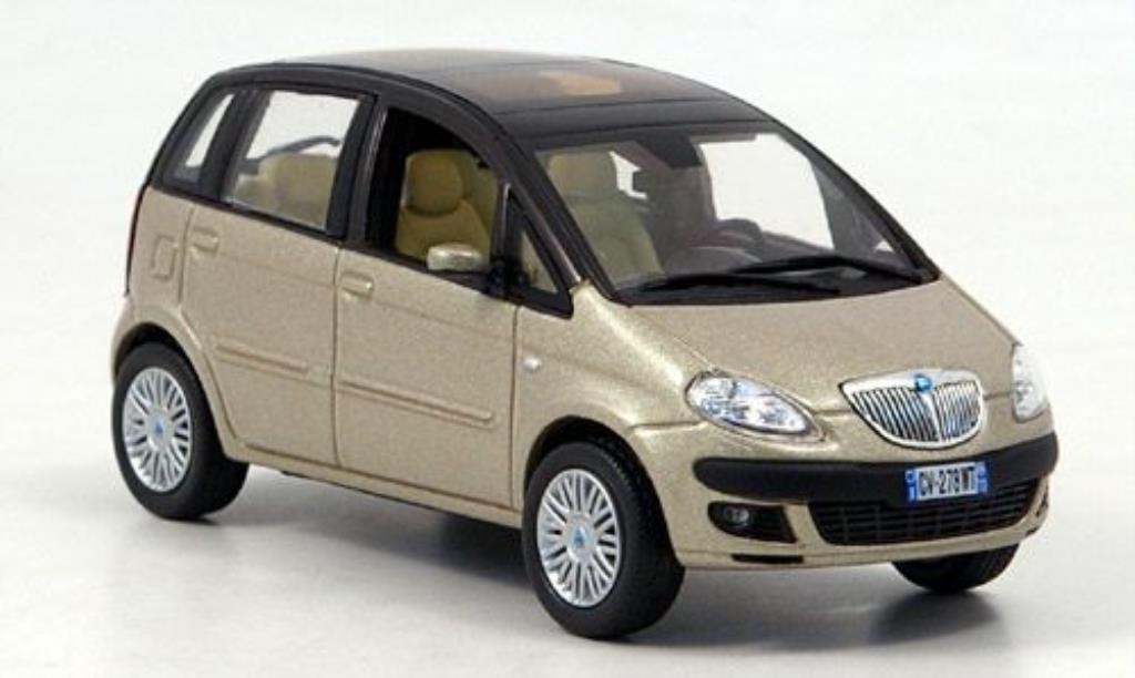 Lancia Musa 1/43 Norev beige/kupfer modellino in miniatura