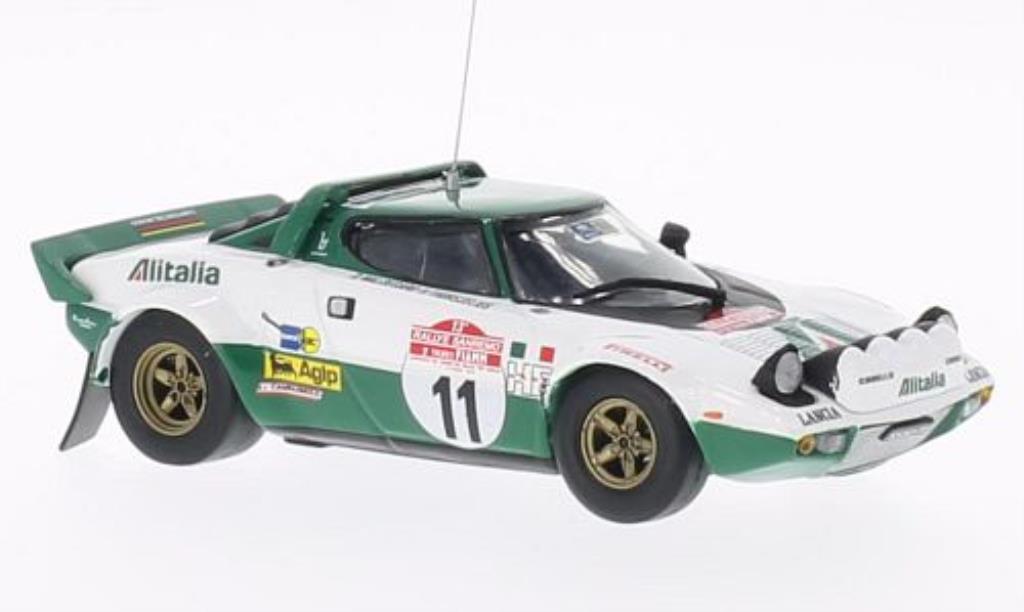 Lancia Stratos HF 1/43 Vitesse HF No.11 Rally Sanremo 1975 /H.Thorszelius modellino in miniatura