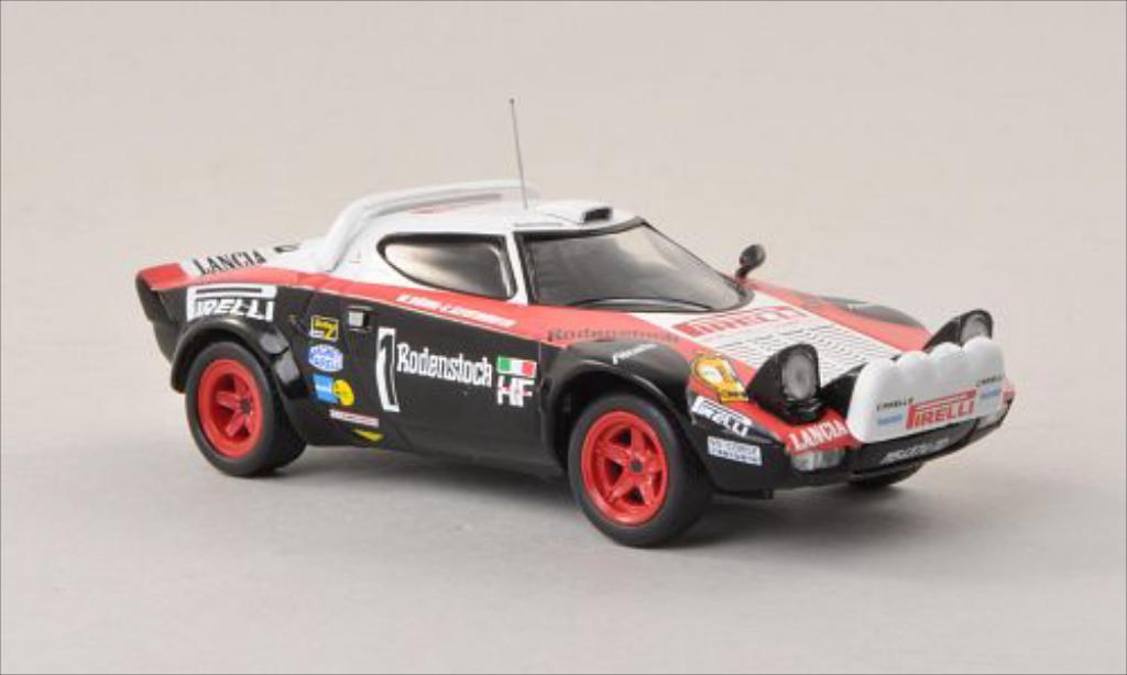 Lancia Stratos 1/43 IXO No.1 Rallye Hunsruck 1978 modellino in miniatura