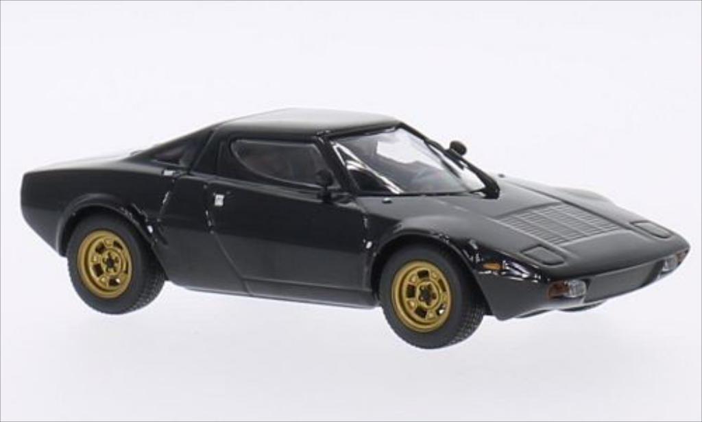 Lancia Stratos 1/43 Minichamps Stradale nero modellino in miniatura