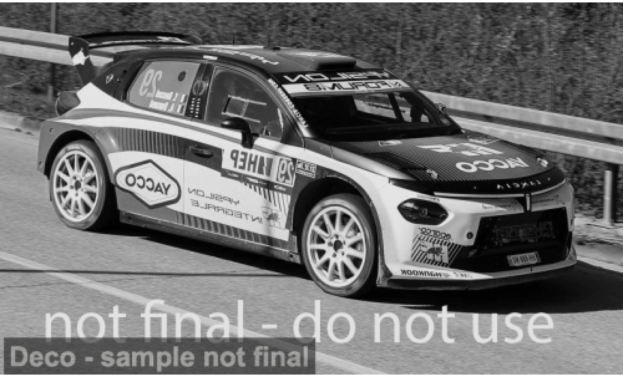 Lancia Ypsilon 1/43 IXO HF Rally2 WRC2 Rally Croatia 2026 #28 N.Gryazin/K.Aleksandrov 1:43 modellini auto