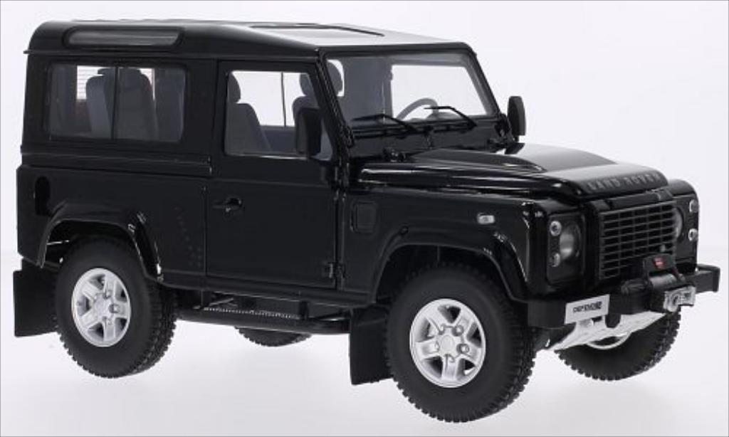 Land Rover Defender 1/18 Kyosho 90 metallico nero modellino in miniatura