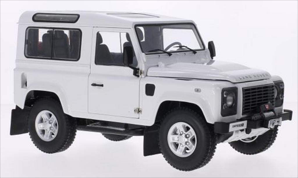 Land Rover Defender 1/18 Kyosho 90 bianco modellino in miniatura