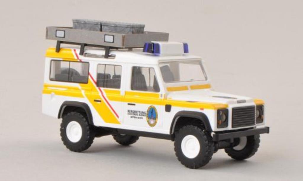 Land Rover Defender 1/87 Busch Bergrettung Sexten (IT) modellino in miniatura