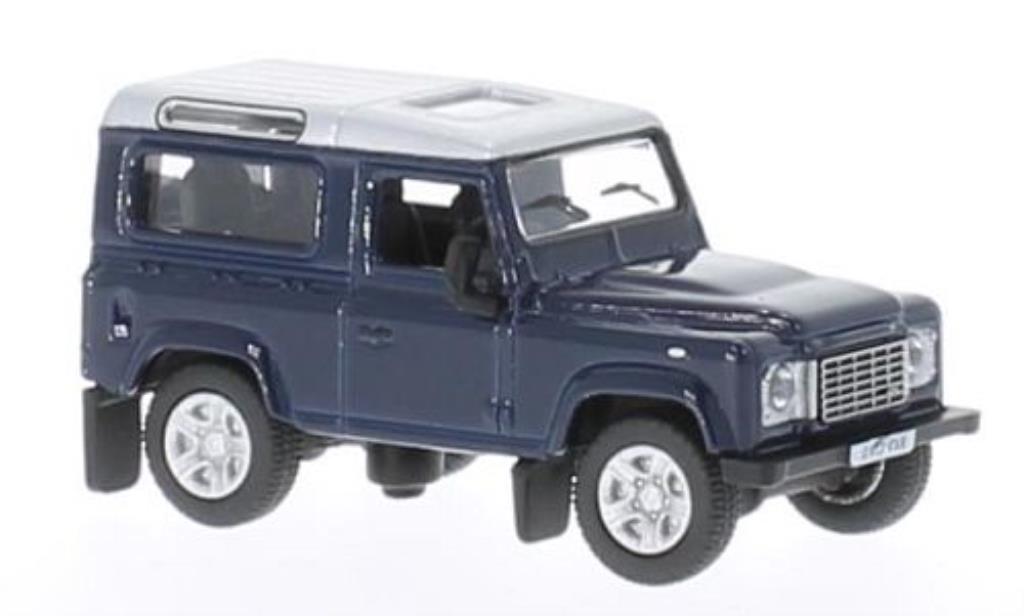 Land Rover Defender 1/76 Oxford blu/grigio 2013 modellino in miniatura