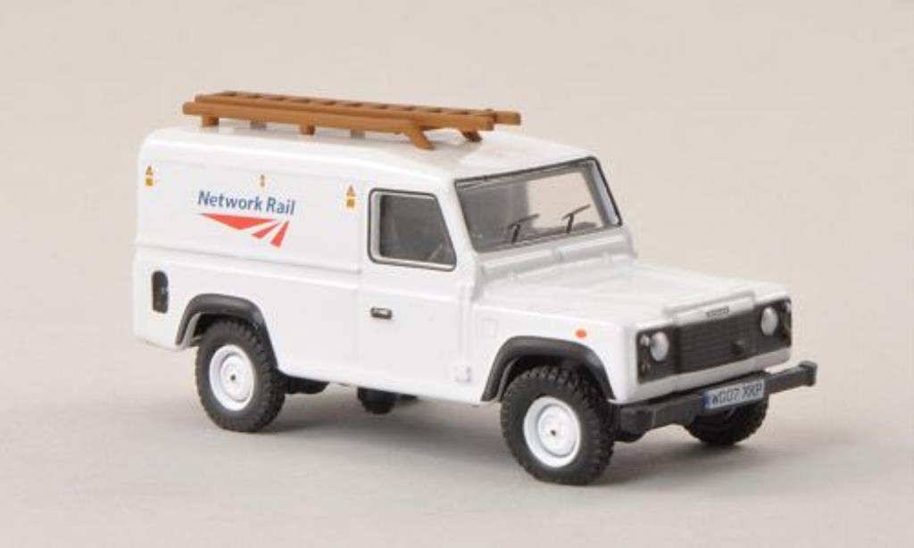 Land Rover Defender 1/76 Oxford Kasten Network Rail modellino in miniatura