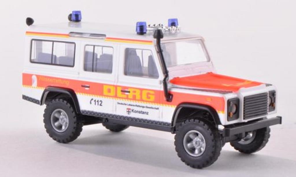 Land Rover Defender 1/87 Busch SW 110 DLRG 1983 modellino in miniatura